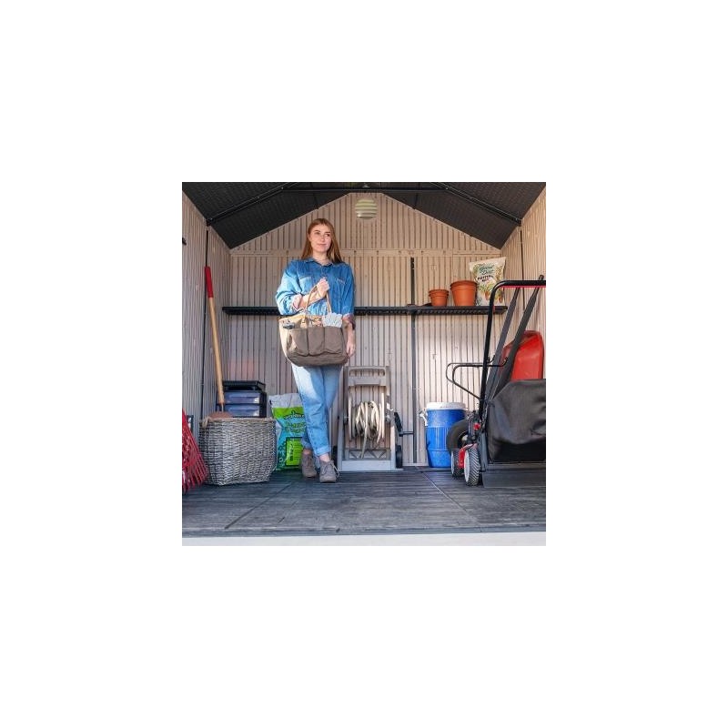 Lifetime 8x10 Double-Wall Storage Shed Kit with Floor (60371)