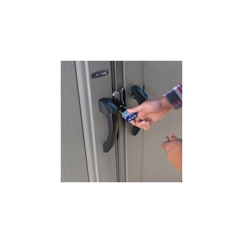 Lifetime 8x10 Double-Wall Storage Shed Kit with Floor (60371)