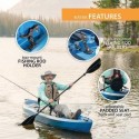 Lifetime 10ft Tamarack Angler 100 Fishing Kayak  - Azure Fusion (90905)