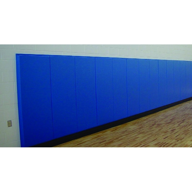 Gared Wall Pad with Neoprane Class A Foam, Standard Size, 2' x 6' x 2" (4130-6STD)
