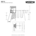 Lifetime Adventure Clubhouse Playset Kit (90913)