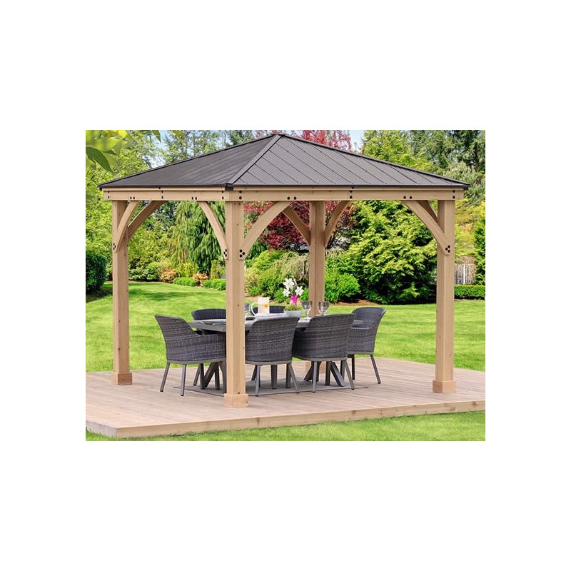 Yardistry 10x10 Meridian Gazebo Kit (YM11756)