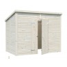 Palmako Leif 9x6 Wood Shed Kit with Double Doors (EL16-2717) Palmako Leif 9x6 Wood Shed Kit with Double Doors (EL16-2717)
