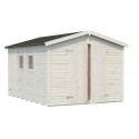 Palmako Dan 9x12 Wood Shed Kit (EL16-2737)