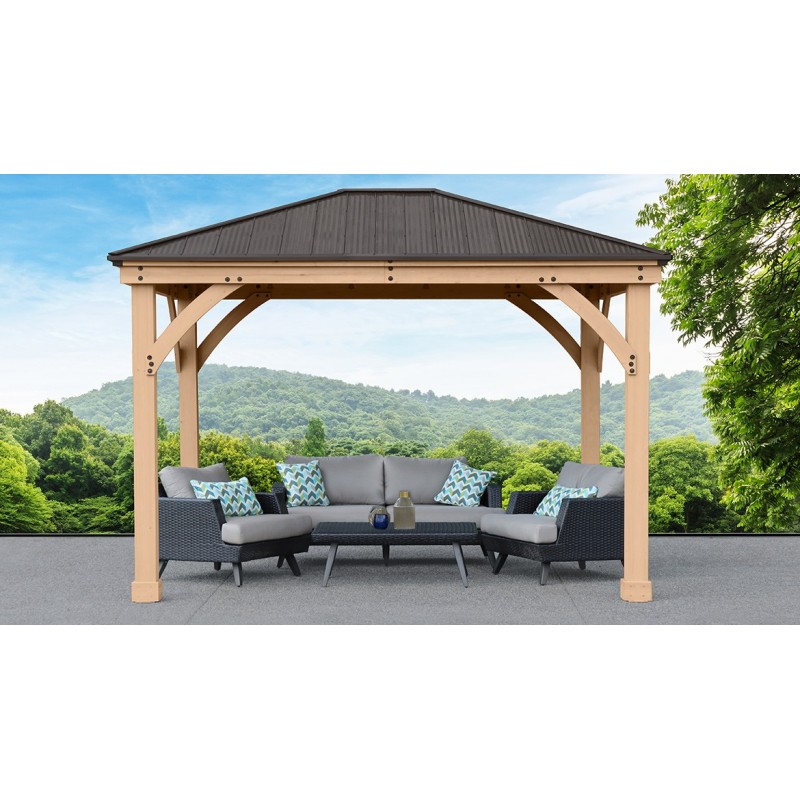 Yardistry 10x12 Meridian Gazebo Kit (YM11824COM)