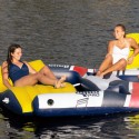 Aqua Leisure 6-7 Person Inflatable Raft with Detachable Docking Lounge (AZL20349)
