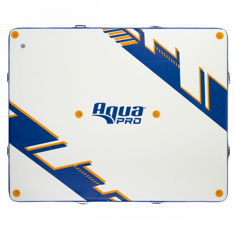 Aqua Leisure 10x8 Inflatable Dock with Pump and Backpack (APR20924)