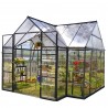 Palram 12x8 Chalet Greenhouse Kit (HG5400) Palram 12x8 Chalet Greenhouse Kit (HG5400)