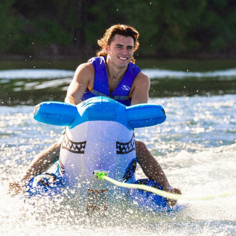 Aqua Leisure 82 in. Sit-On Towable – The Shark (APT21226)