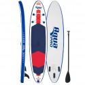 Aqua Leisure 11 ft. Inflatable Paddleboard with Backpack and Pump (APR20927)