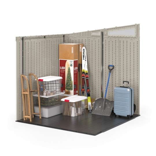 Suncast Modernist 7x7 Storage Shed Kit Vanilla (BMS7781)