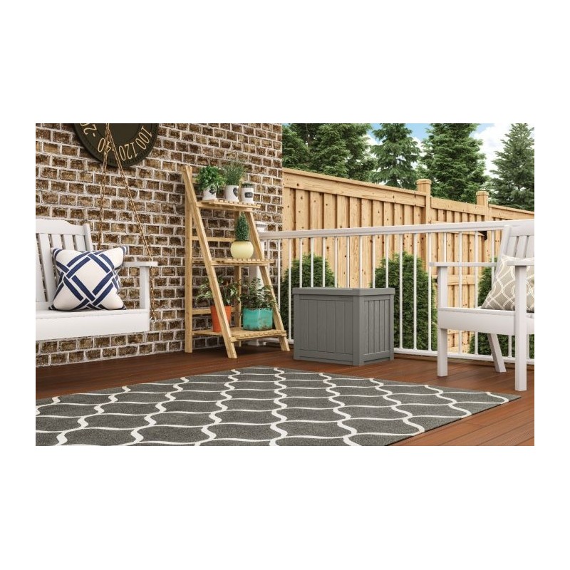 Suncast 22-Gallon Deck Box - Stoney (SS500ST)