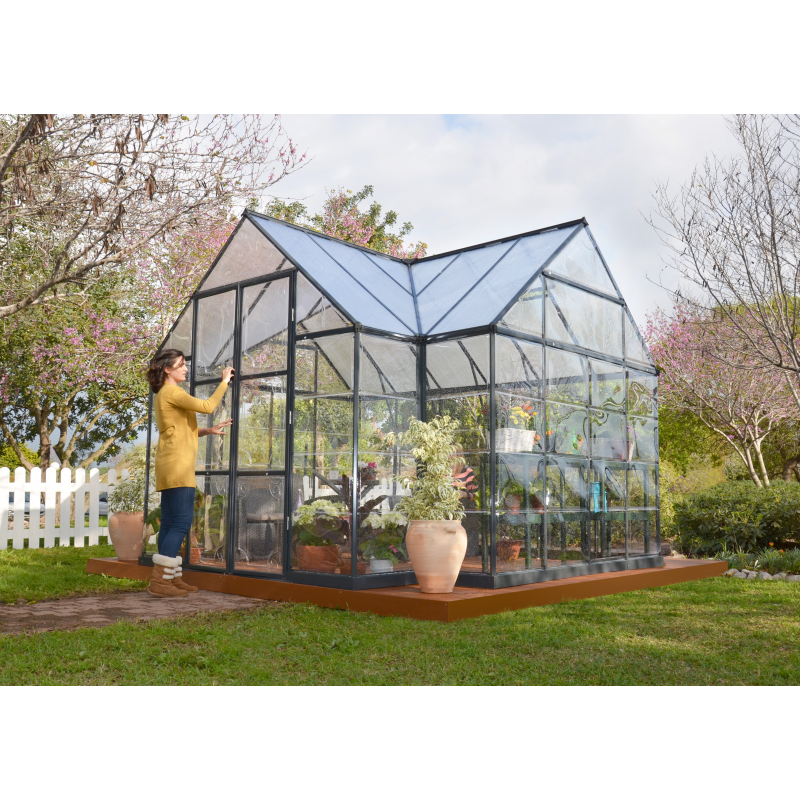 Palram 12x8 Chalet  Greenhouse Kit (HG5400)