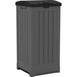 Suncast 36-39 Gallon Trash Hideaway Container - Peppercorn (GH3900)
