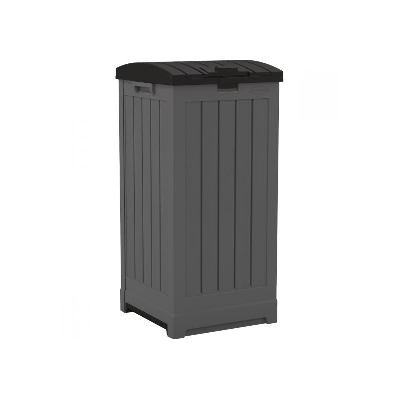 Suncast 36-39 Gallon Trash Hideaway Container - Peppercorn (GH3900)