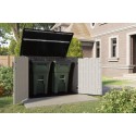 Suncast 70 cu. ft. Stow-Away Horizontal Shed - Peppercorn (BMS4780)