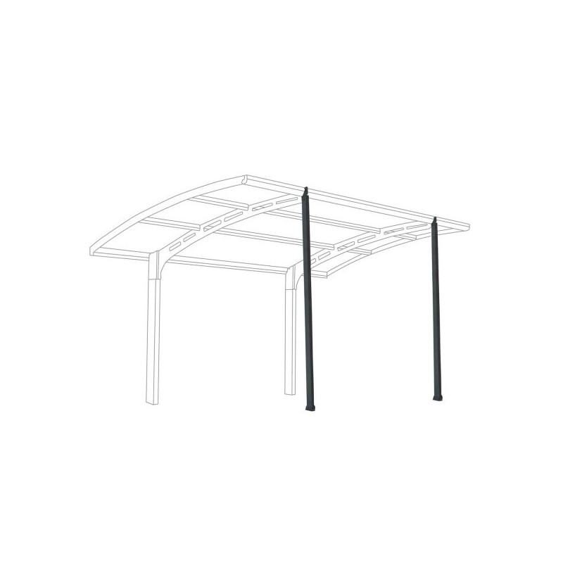 Palram Arizona Carport Roof Support Kit - Gray (HG9107)