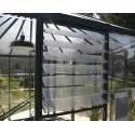 Palram - Canopia Oasis Hex 10x12 Greenhouse Kit - Gray (HG6005)