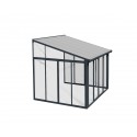 Palram - Canopia SanRemo 10x10 Patio Enclosure Kit - Gray/Clear (HG9069)