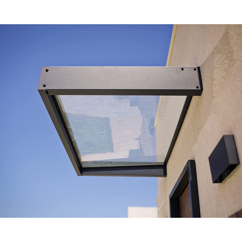 Palram - Canopia Sophia 1600 5x3 Awning Kit - Gray/Clear (HG9545)