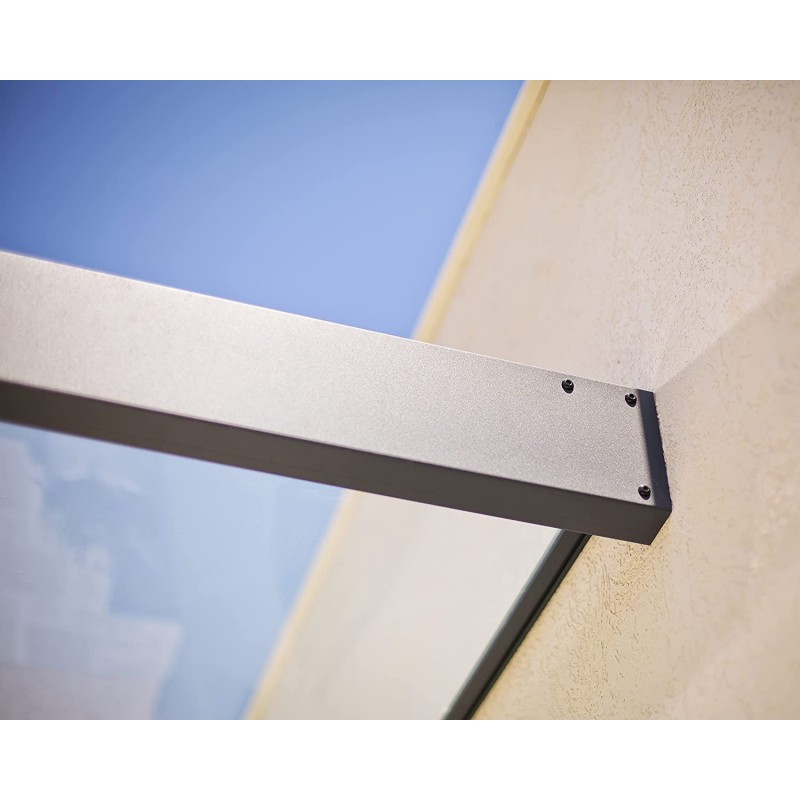 Palram - Canopia Sophia 1600 5x3 Awning Kit - Gray/Clear (HG9545)