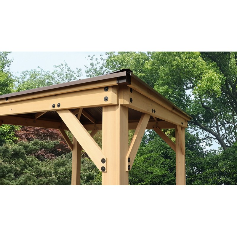 Yardistry 8x8 Meridian Gazebo Kit (YM11827COM)