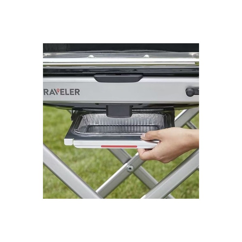 Weber Traveler Portable Gas Grill - Black (9010001)
