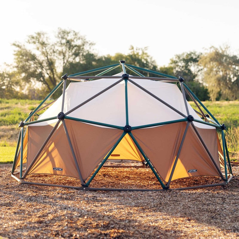 Lifetime 60-inch Climbing Dome with Canopy  - Earthtone (90612)