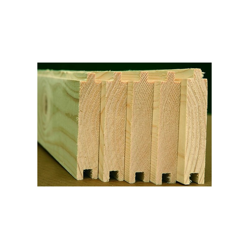 Palmako Leif 8x3 Lean-To Wood Shed Kit (EL16-2309)