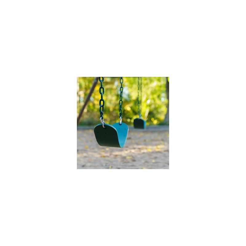 Lifetime Outdoor Metal Swing Set - Earthtone (91137)