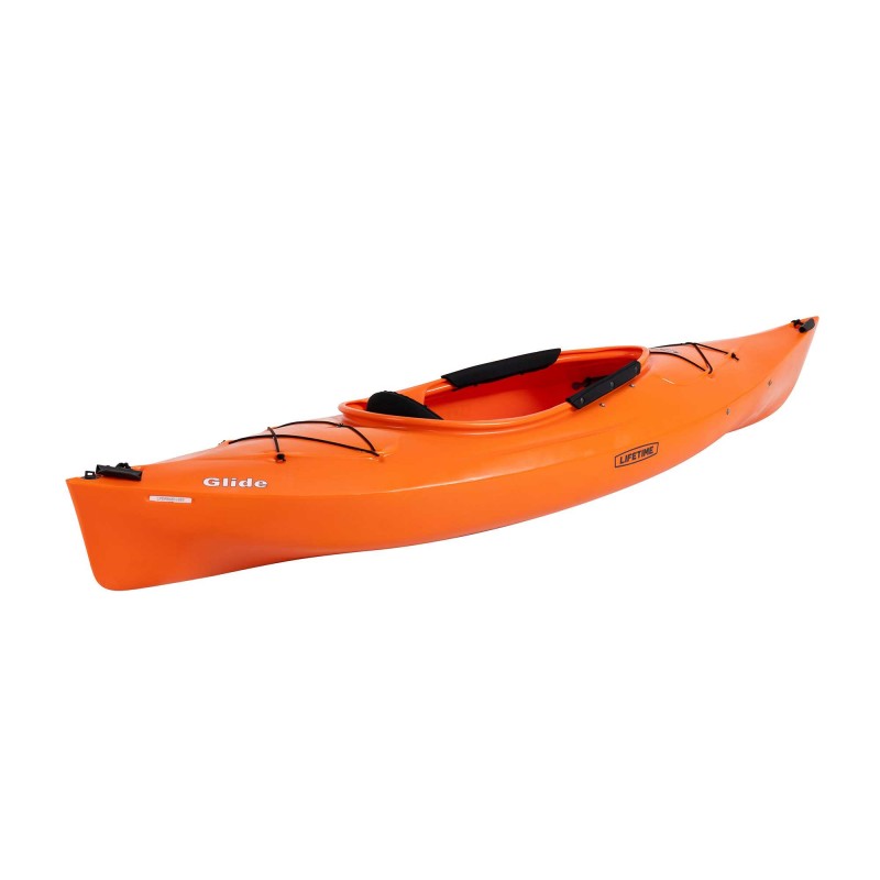 Lifetime Glide 98 Sit-In Kayak with Paddle  - Tangerine (90321)