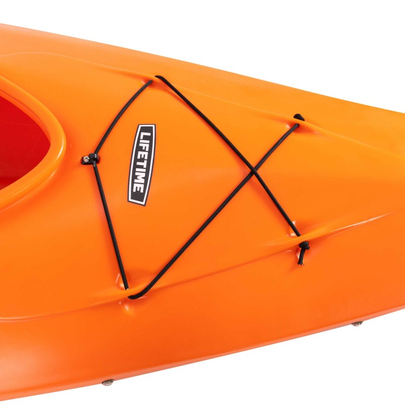 Lifetime Glide 98 Sit-In Kayak with Paddle  - Tangerine (90321)