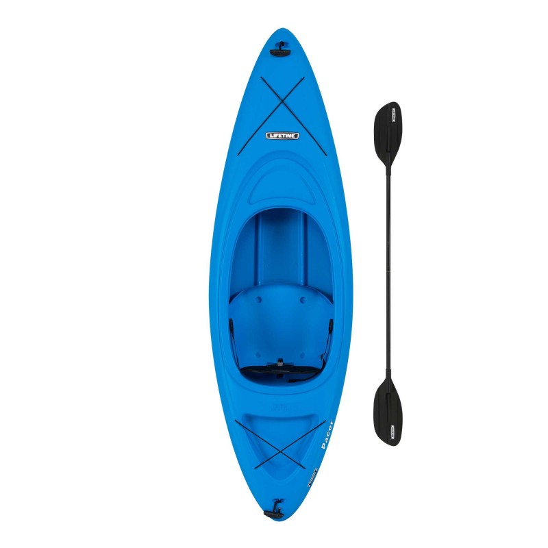 Pacer 80 Sit-Inside Kayak with Paddle  - Dragonfly Blue (91112)