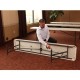 Lifetime Commercial Folding 8 ft Seminar Table - White Granite (80177)