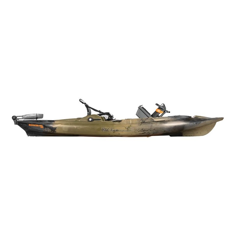 Sportsman BigWater PDL 132 Sit-On-Top Kayak- Marsh Camo (01.4074.0105)