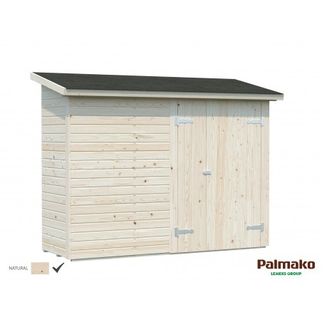 Palmako Leif 8x3 Lean-To Wood Shed Kit (EL16-2309)