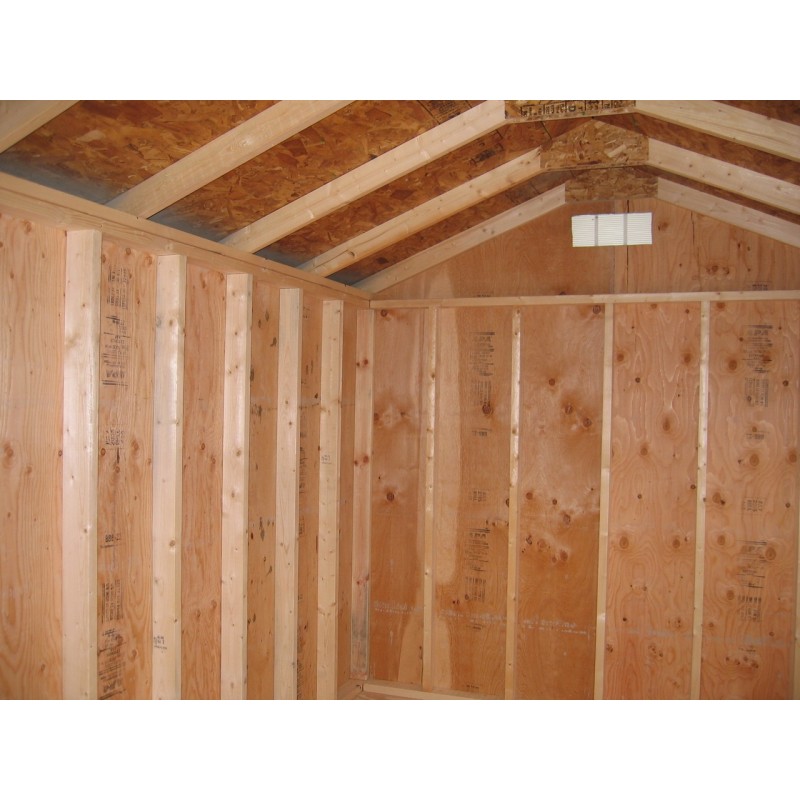 Little Cottage Co Classic Gable 12x16 Storage Shed Kit (12x16 CGS-PC)