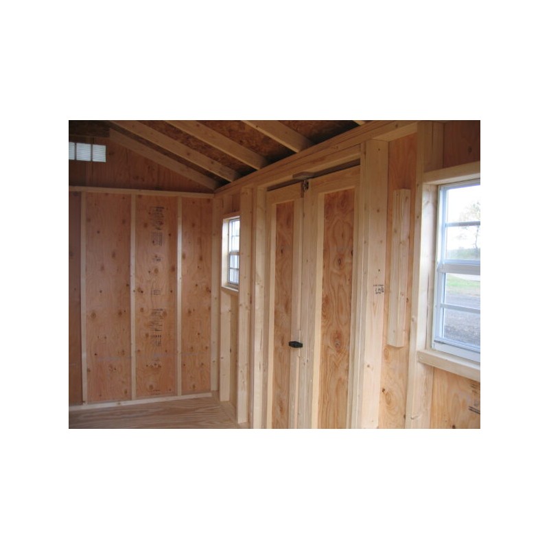 Little Cottage Co. Classic Workshop 10x10 Wood Storage Shed Kit (10x10 CWS-PC)