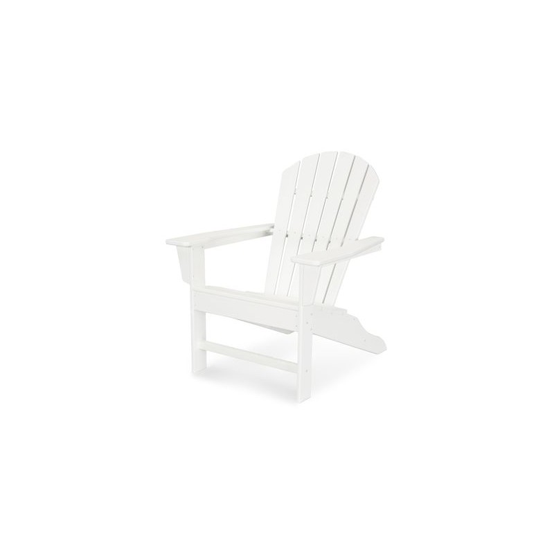 Polywood South Beach Adirondack Chair 4-Pack - White (SBA15WH)