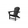 Polywood South Beach Adirondack Chairs - Black (SBA15BL)
