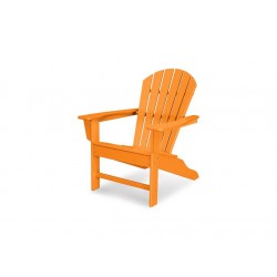 Polywood South Beach Adirondack 4 Pack Chairs - Tangerine (SBA15TA)