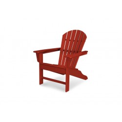 Polywood South Beach Adirondack Chairs - Crimson Red (SBA15CR)