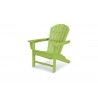 Polywood South Beach Adirondack 4 Pack Chairs - Lime (SBA15LI)