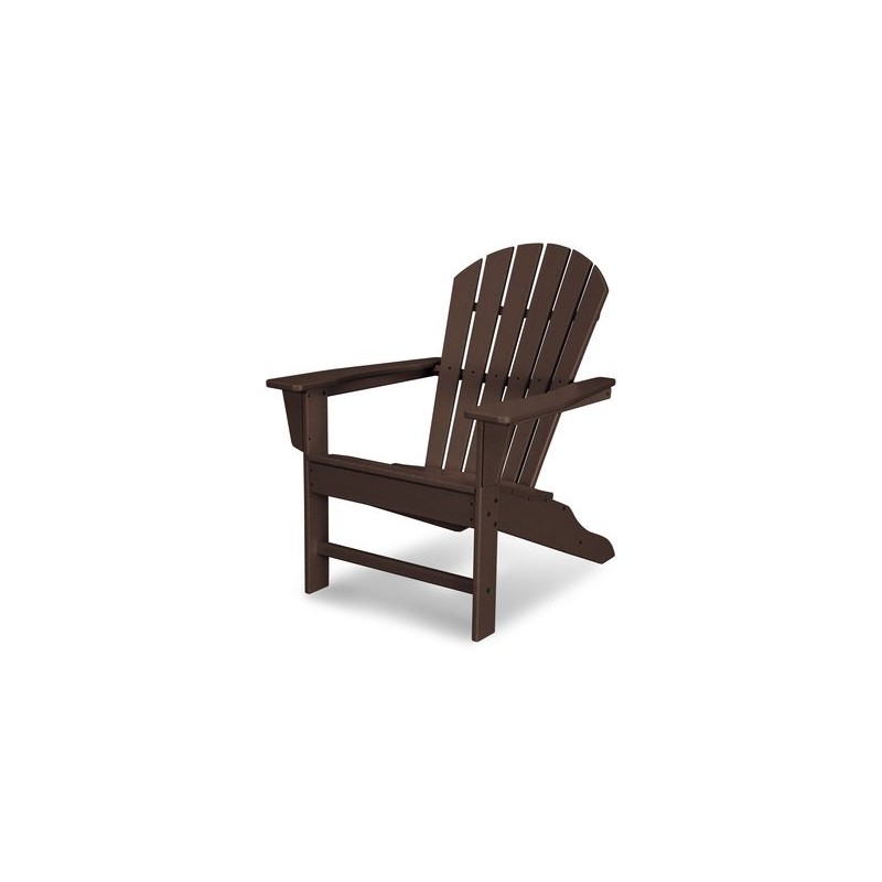 Polywood 4-pack South Beach Adirondack Chairs - Mahogany (SBA15MA)