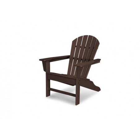 Polywood South Beach Adirondack 4 Pack Chairs - Mahogany (SBA15MA)