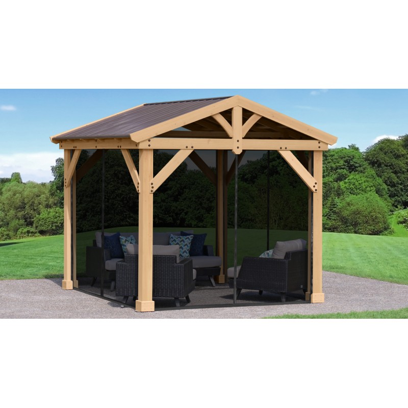 Yardistry 10x10 Pavilion Mesh Kit (YM11795COM)