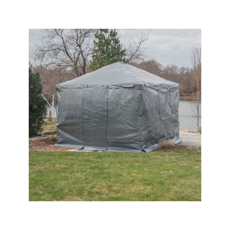 Sojag Universal Winter Cover Plus for 12x12 Gazebos - Grey (135-9168112)
