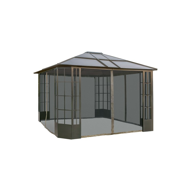 Sojag Savino 10x12 Gazebo Kit - Black (500-9167191)