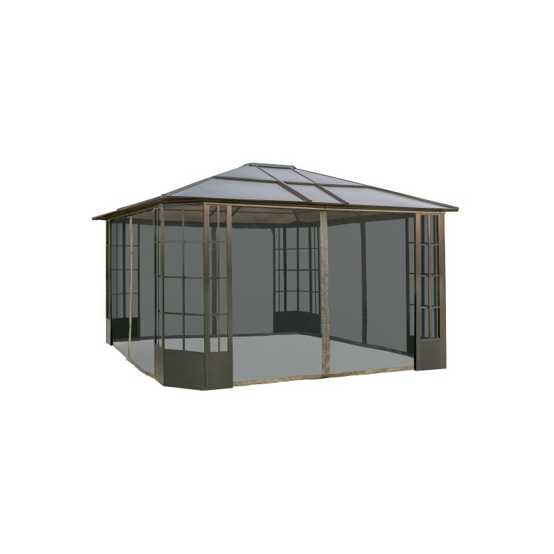 Sojag Savino 12x14 Gazebo Kit - Black (500-9167207)