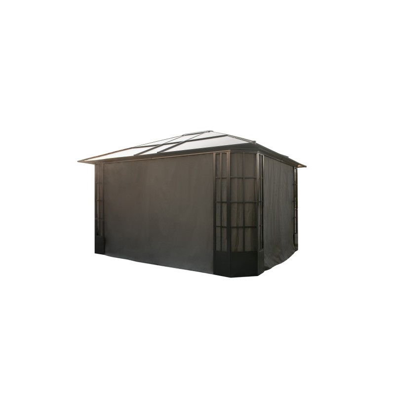 Sojag Curtains for Savino 10x12 Gazebo - Grey (135-9167214)